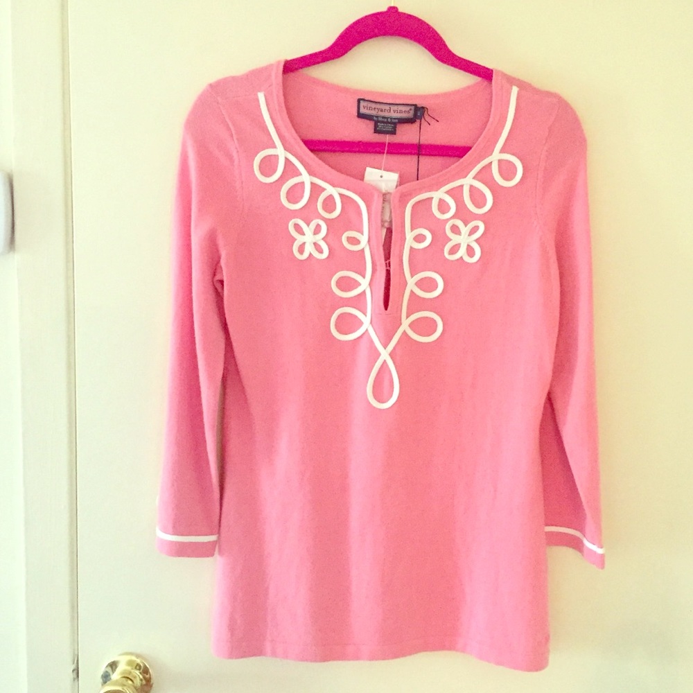 NWT Vineyard Vines Sandsbury Knit Top